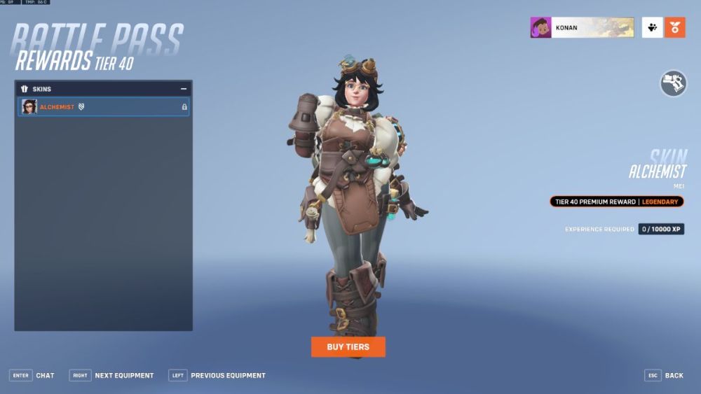 Mei en Overwatch 2 Temporada 5.