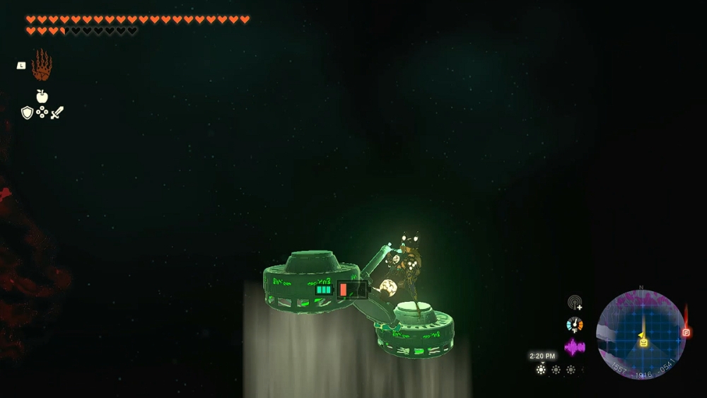 Hover Bike en Zelda TOTK.