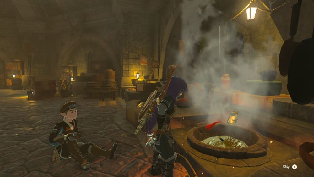 Cómo hacer papilla de verduras en Zelda: Tears of the Kingdom