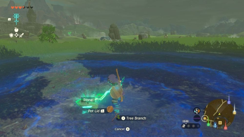 Hachas en Zelda: Tears of the Kingdom