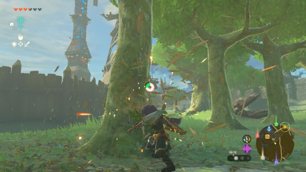 Cómo hacer hachas en Zelda: Tears of the Kingdom