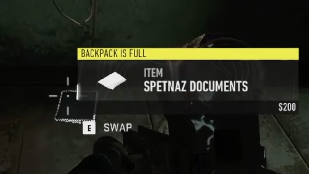 Documentos de Spetnaz para Spetnaz Exposed Mission Warzone DMZ