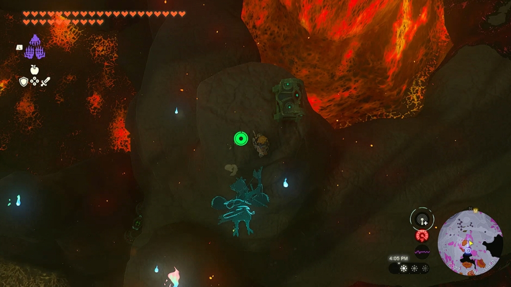 Cap of Time cofre del tesoro en Zelda TOTK.