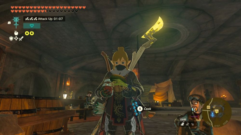 Cómo hacer curry de verduras en Zelda: Tears of the Kingdom