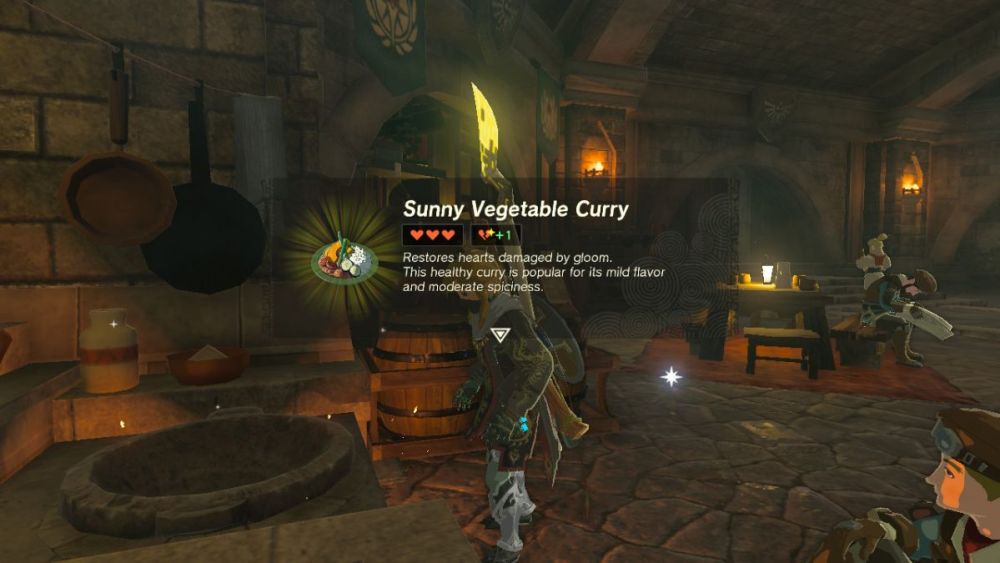 Cómo hacer curry de verduras en Zelda: Tears of the Kingdom