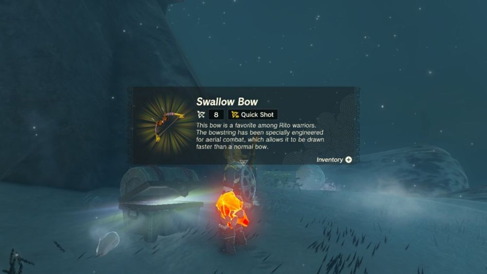 Cómo conseguir Swallow Bow en Zelda: Tears of the Kingdom.