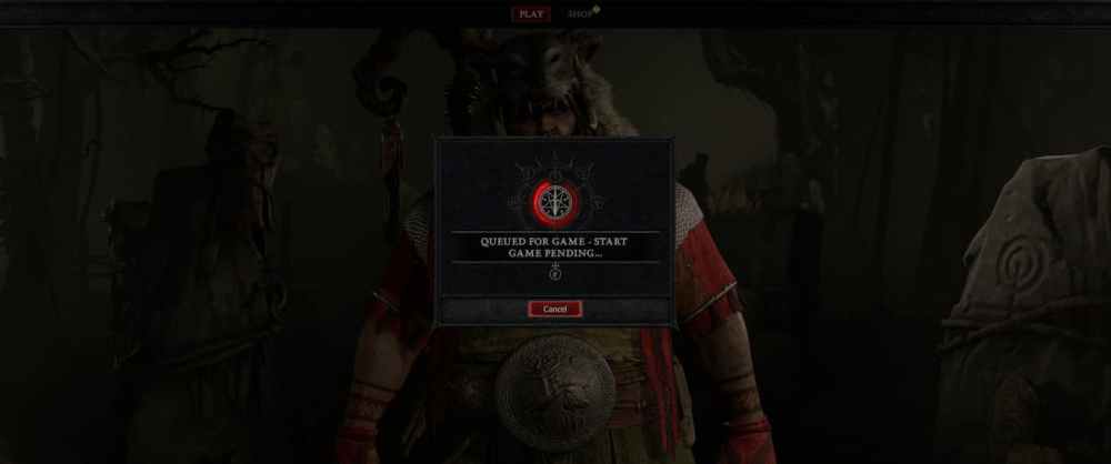 error pendiente de inicio de juego de diablo 4