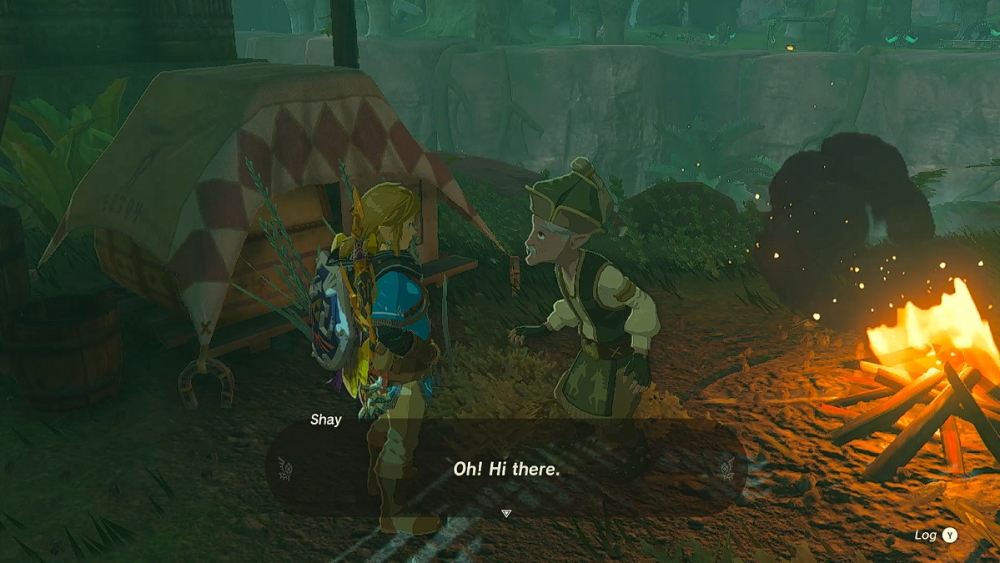 Shay en Zelda TOTK.