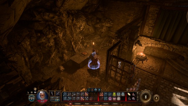 Baldur's gate 3 busca en el sótano de nigromancia de tu llave oxidada