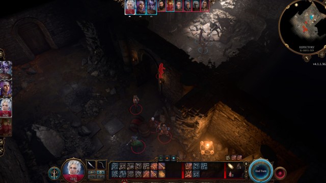 Bataille des ruines souterraines dans Baldur's Gate 3