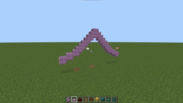 construir un techo de ala de gaviota en minecraft