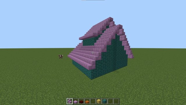 construir un marco doble en minecraft