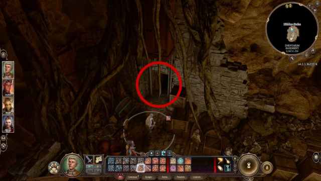 Dónde encontrar la ubicación de Zhentarim Hideout en BG3