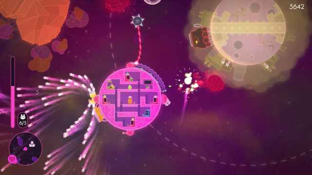 Lovers in a Dangerous Space Time, los mejores juegos de PS4 para 3 jugadores