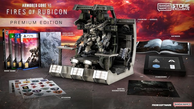 Bono de pedido anticipado de Armored Core 6 Premium Collectors Edition