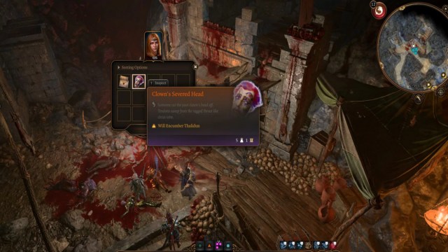 Baldur's Gate 3 dónde encontrar la cabeza cortada de Dribbles