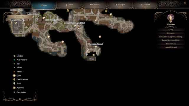 Mansión Carrión en Baldur's Gate 3