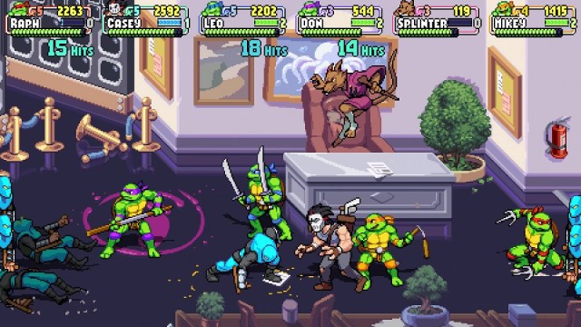 les tortues ninja mutantes adolescentes se vengent sur le commutateur