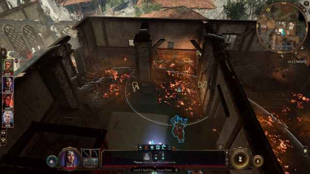 Crea o destruye un hechizo de agua en Baldur's Gate 3