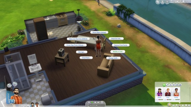 habilitar edición de casos en los sims 4