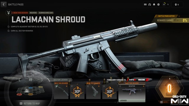 SMG Lachmann Shroud en Warzone y MW2