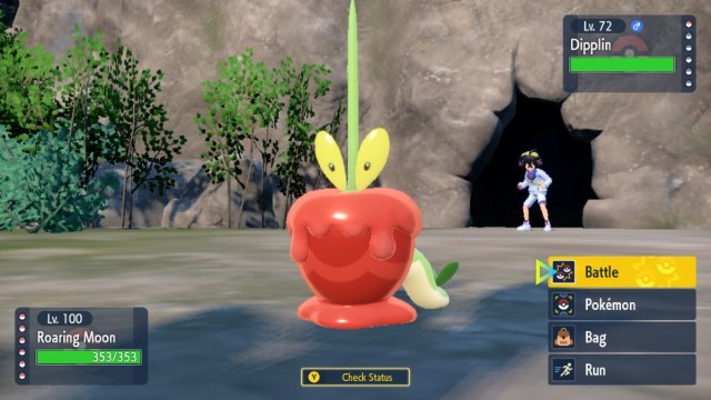 Variante regional de la aplicación Pokémon Púrpura Escarlata