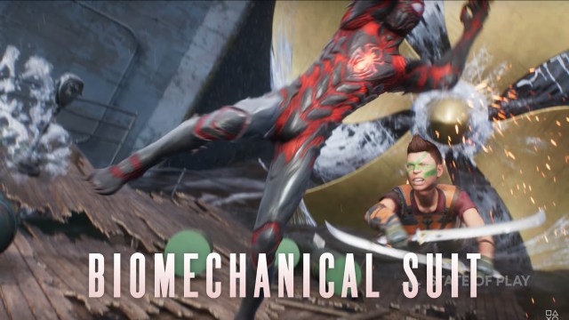 Marvel's Spider-Man 2 se adapta a la biomecánica hasta ahora