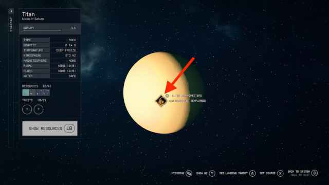Cómo encontrar una nueva propiedad en Starfield