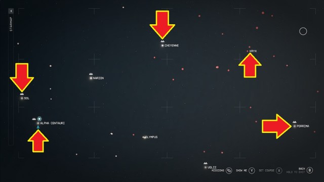 Dónde comprar un barco rompeescudos en Starfield