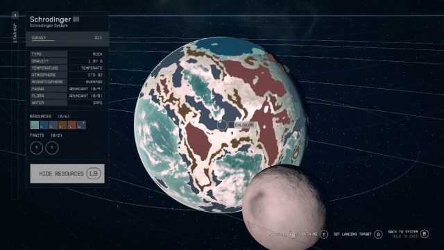 Planetas en el campo estelar Schrödinger II