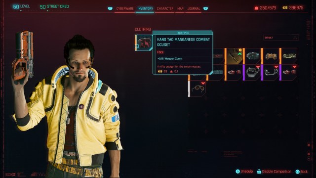 qui était une lunette dans Cyberpunk 2077