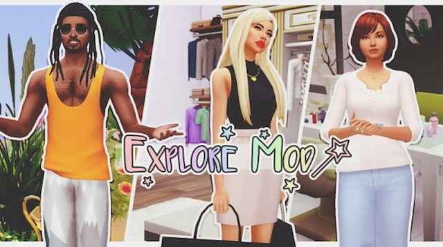 Les Sims explorent le mod