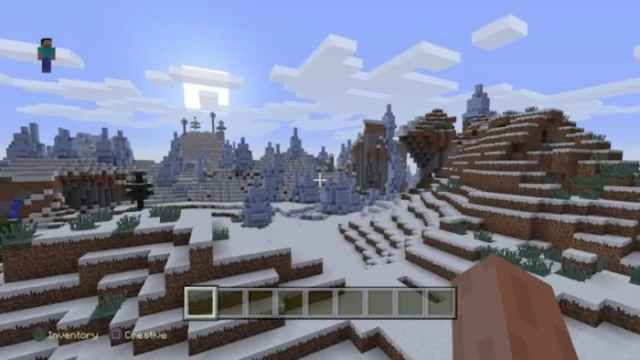 Meilleures graines Minecraft PS4, Winter Wonderland