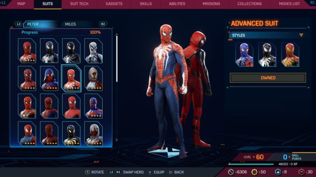 Comment débloquer tous les costumes dans Spider-Man 2