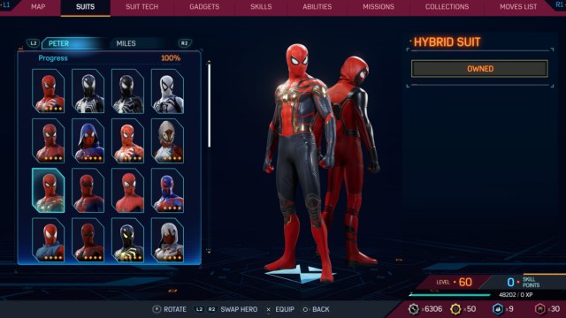 Comment débloquer tous les costumes dans Spider-Man 2