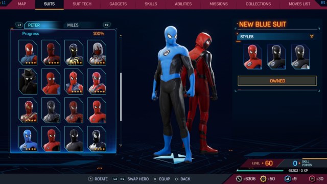 Comment débloquer tous les costumes dans Spider-Man 2