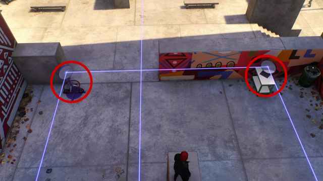 Espejos morados y verdes en Senior Prank Second Puzzle Spider-Man 2