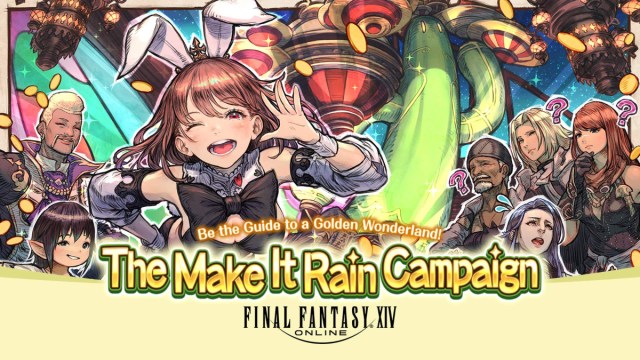 Final Fantasy 14 cómo ganar MGP con la campaña Make It Rain