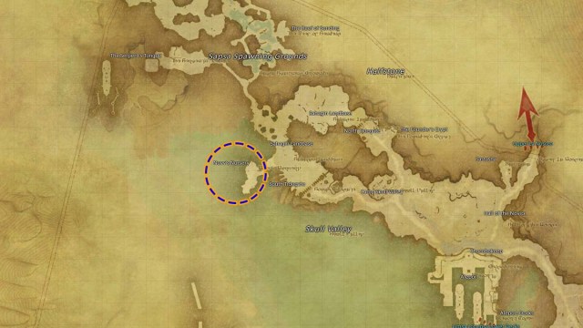 Zone quotidienne de Sahagin dans FFXIV