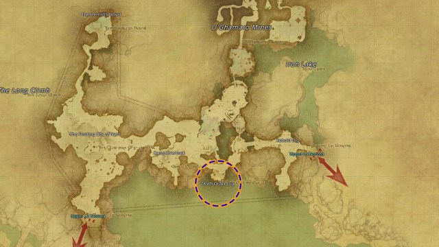 Zone quotidienne des Kobolds dans FFXIV