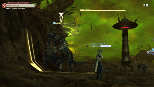 Final Fantasy 14 dónde encontrar a Lycidas