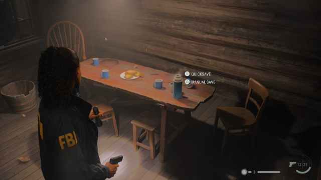 cómo guardar en Alan Wake 2