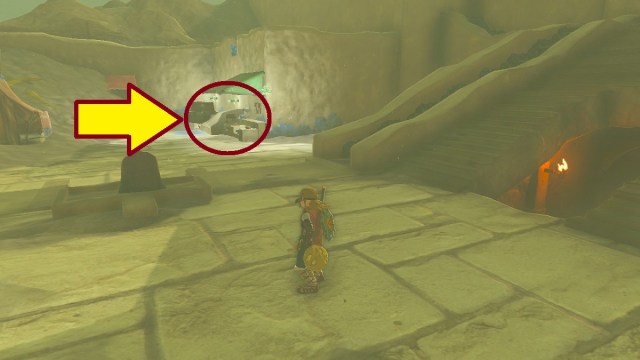 entra al refugio de Gerudo para encontrar a Lightning Sage Totk.