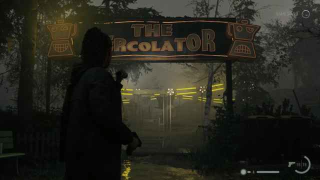 Paseo en cafetera, Alan Wake 2