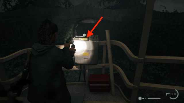 Ubicación exacta del Destornillador, Alan Wake 2