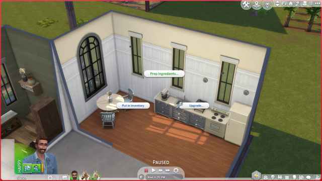 Cómo interactúan los ingredientes de cocina en Los Sims 4