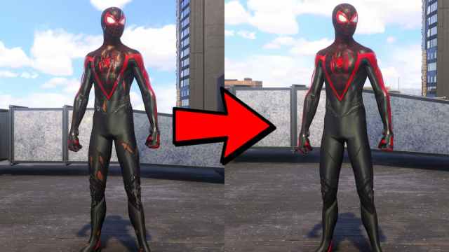 Traje de limpieza en Spider-Man 2