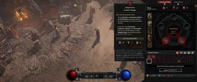 Diablo 4 temporada 2 maldición vampírica