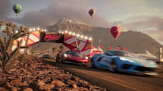 Encuentra el sitio del festival Horizon 3 en Forza Horizon 5