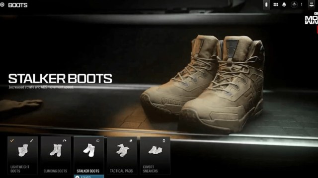 Botas en Modern Warfare 3